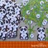 Letterkaartjes thema pandaberen