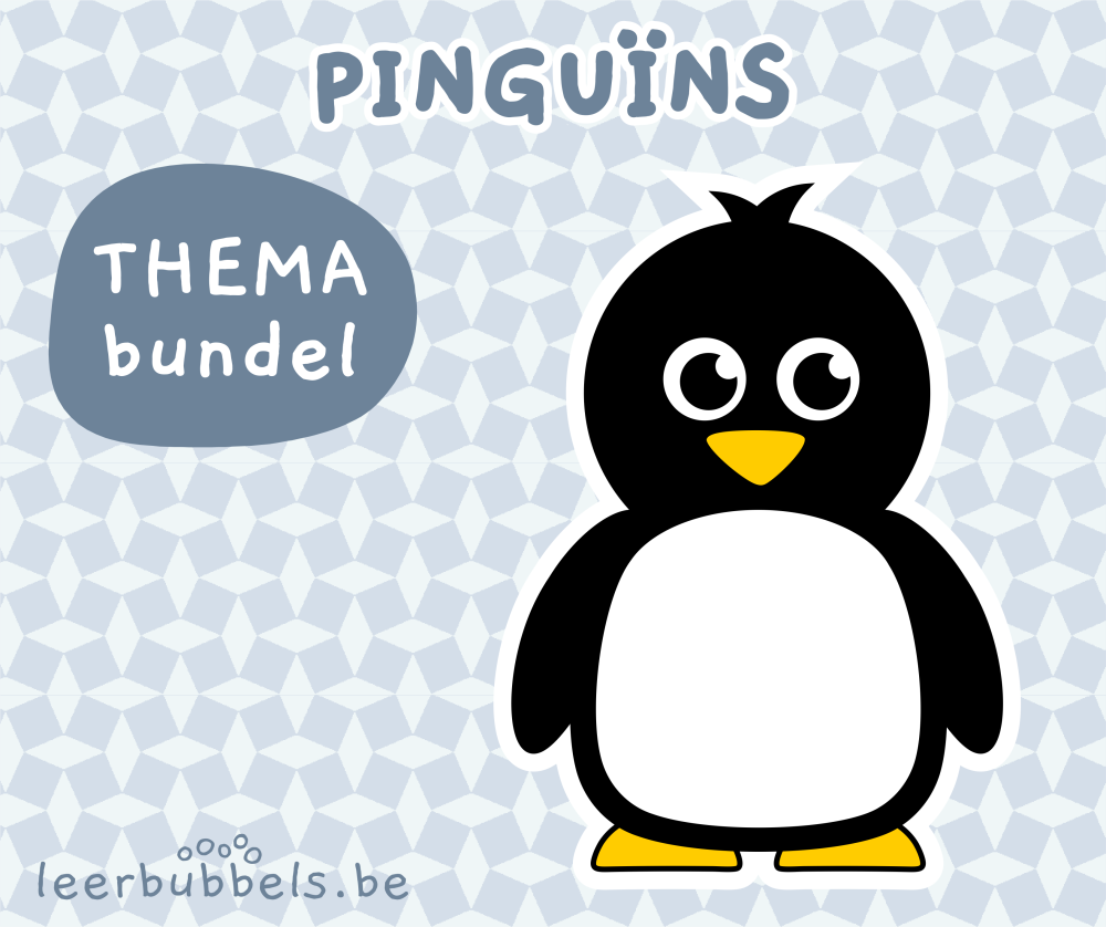 Themabundel pinguïns leerbubbels