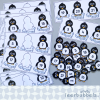 Getallenrij inoefenen tot 20 in thema pinguïns