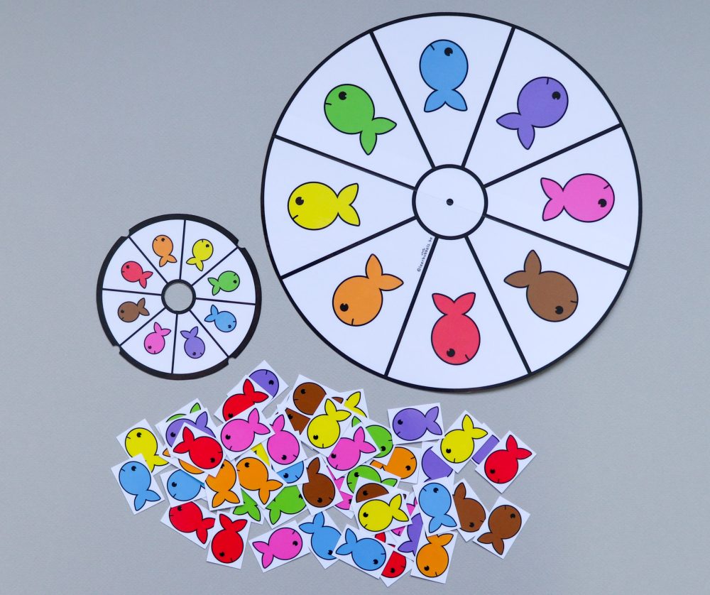Kleurvisjes, C-spinner en ikearad leerbubbels