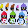 Sorteren op kleur voor kleuters met visjes en pinguïns