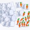 Letters leren in de kleuterklas thema konijntjes - Leerbubbels