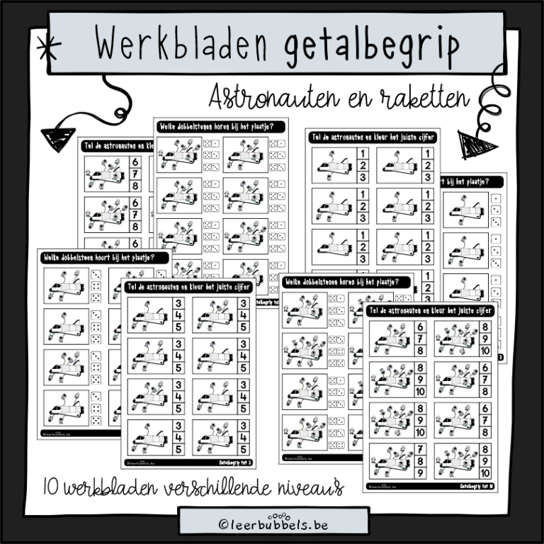 Thema Ruimte Leerbubbels Voor Kleuters En Speelleerklas